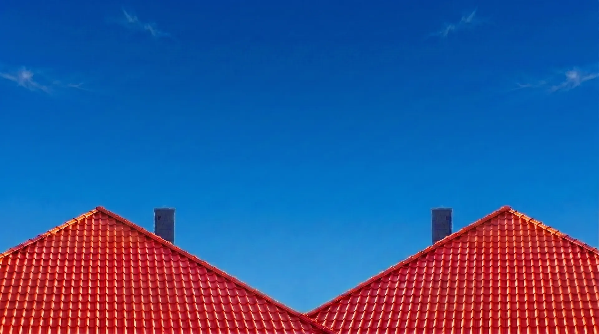 A well-kept home with a freshly finished roof
